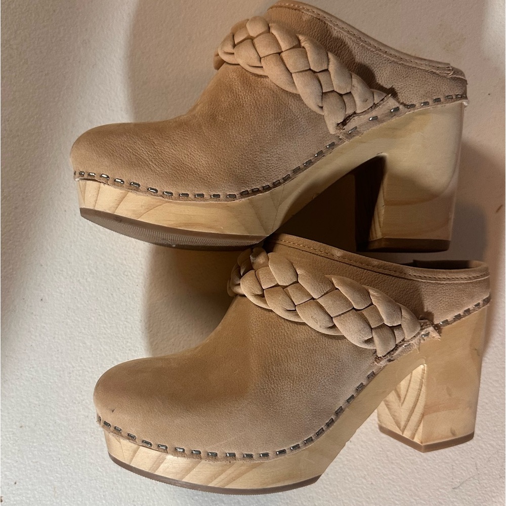 Dolce Vita Tan Braided Mules